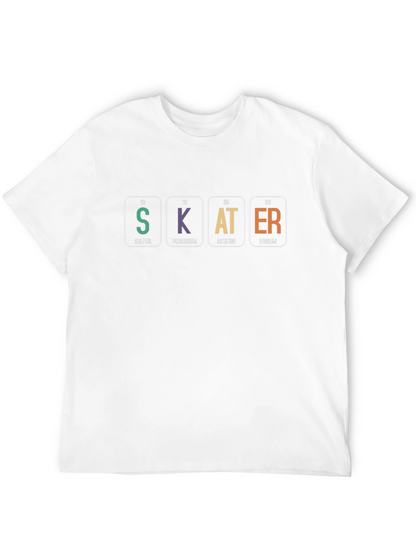 Periodic Table Skater T-Shirt - Black