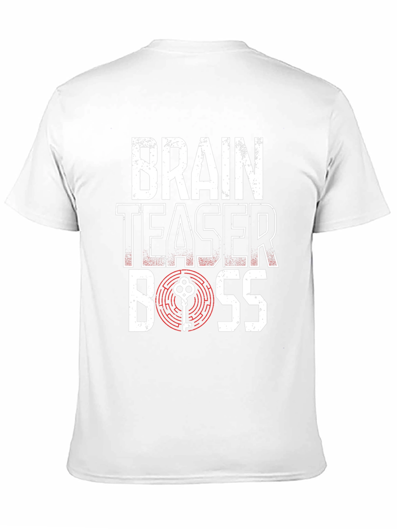 Brain Teaser Boss Graphic T-Shirt - Puzzle Solver Tee