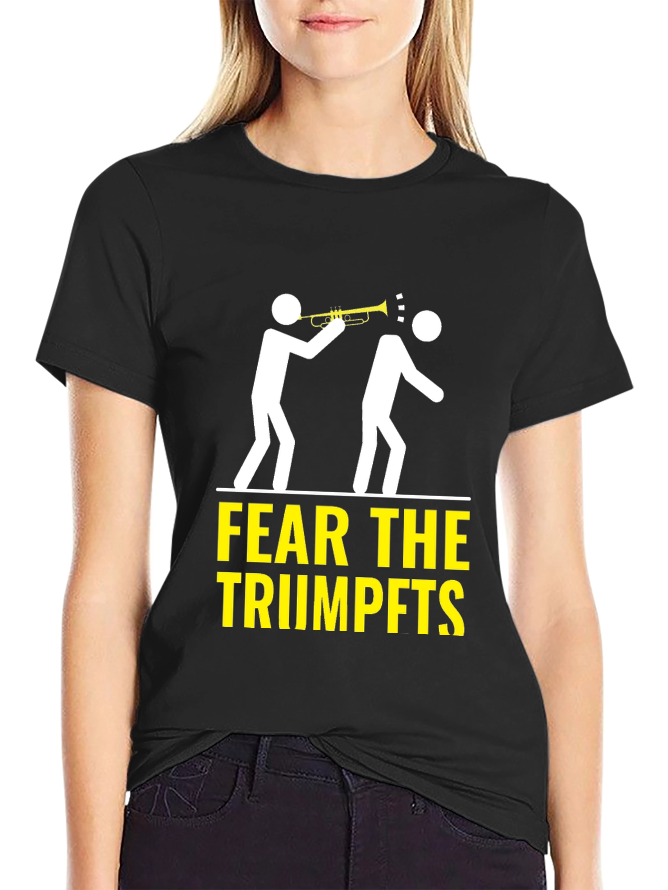 Fear the Trumpets T-Shirt Funny Music Humor