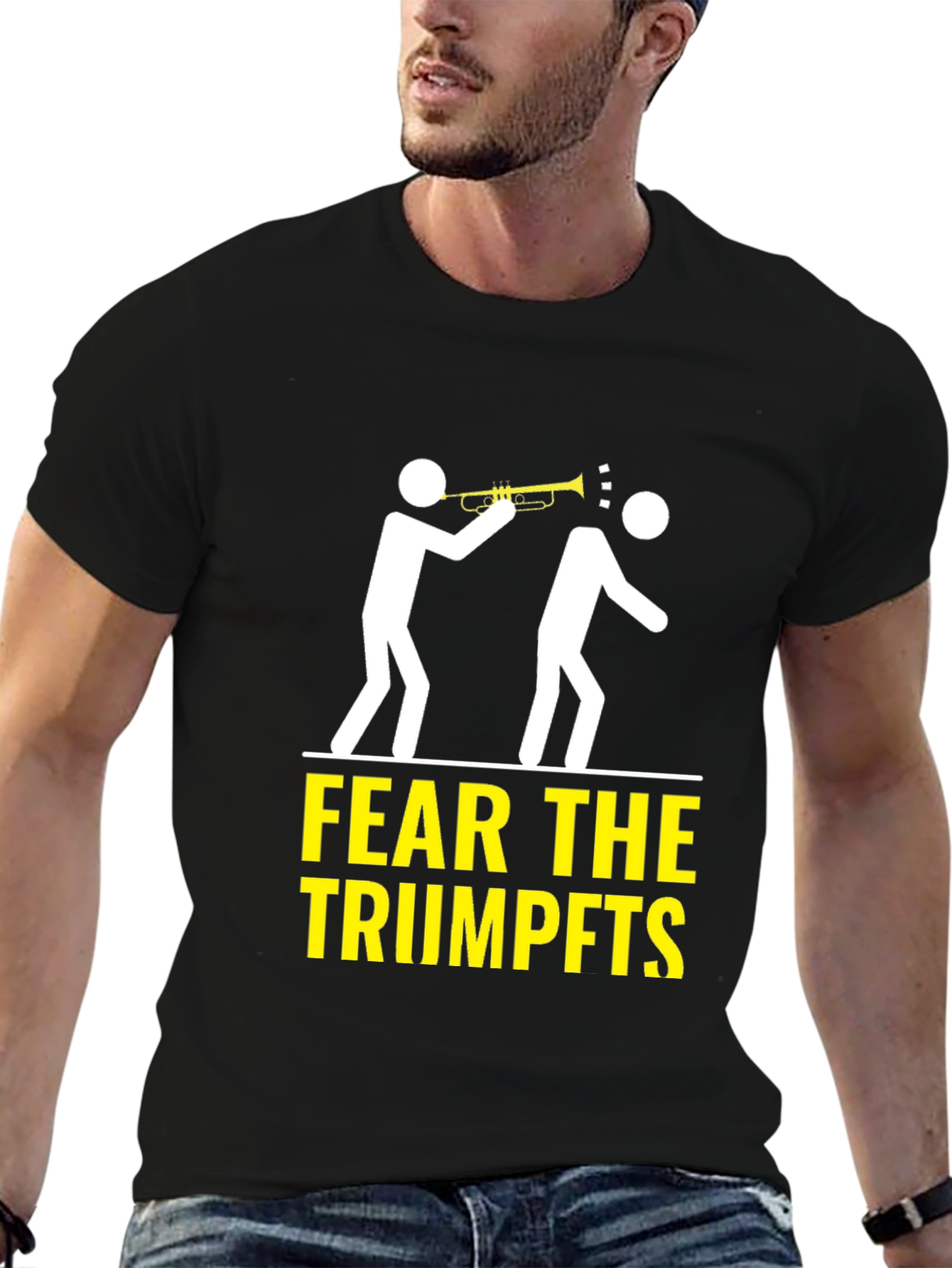 Fear the Trumpets T-Shirt Funny Music Humor