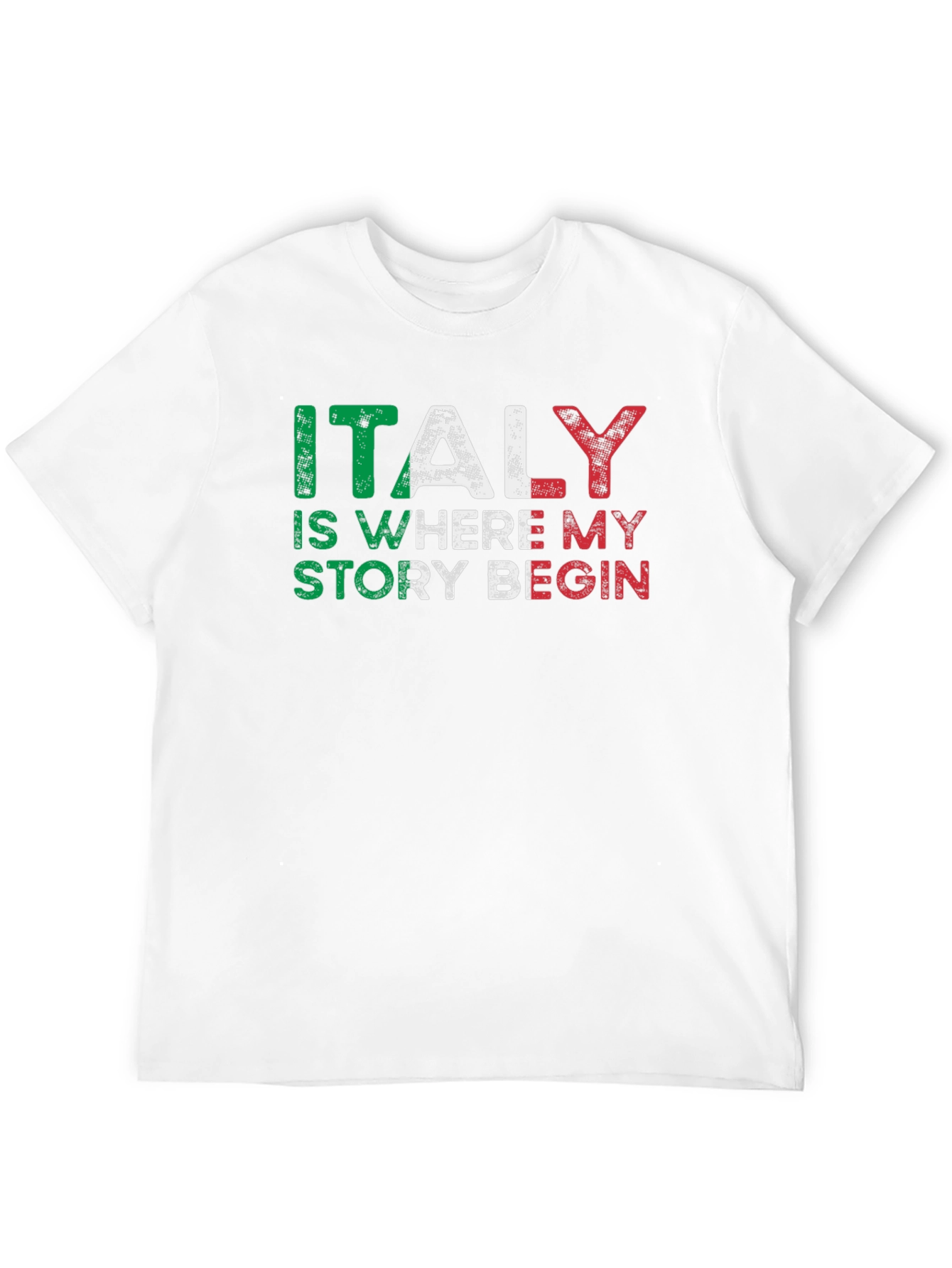 Italy Story Graphic Tee - Black