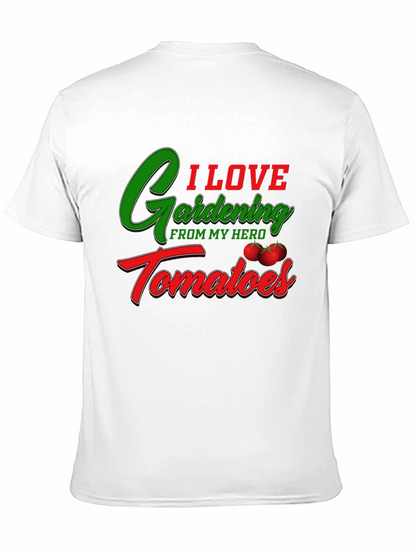 Gardening & Tomato Lover Black T-Shirt