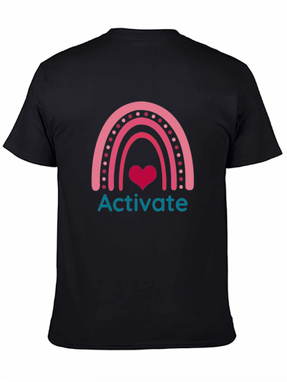 Activate Rainbow Heart Graphic Tee
