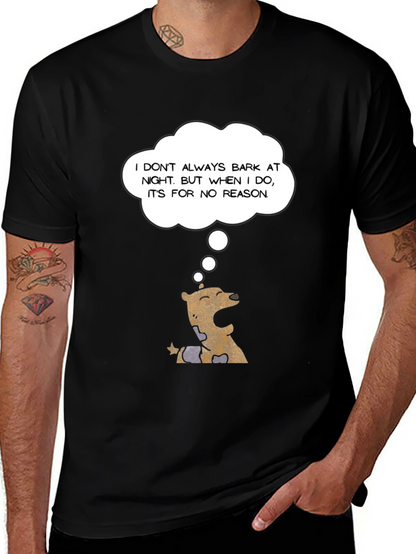 Humorous Dog Barking T-Shirt