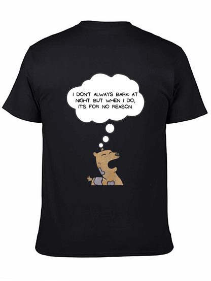 Humorous Dog Barking T-Shirt