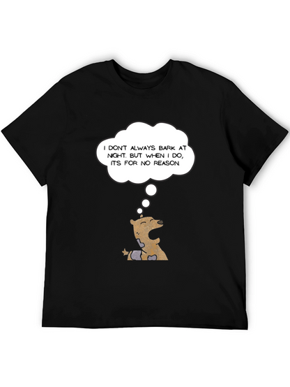 Humorous Dog Barking T-Shirt