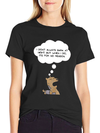 Humorous Dog Barking T-Shirt