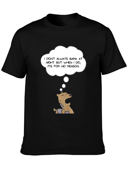 Humorous Dog Barking T-Shirt
