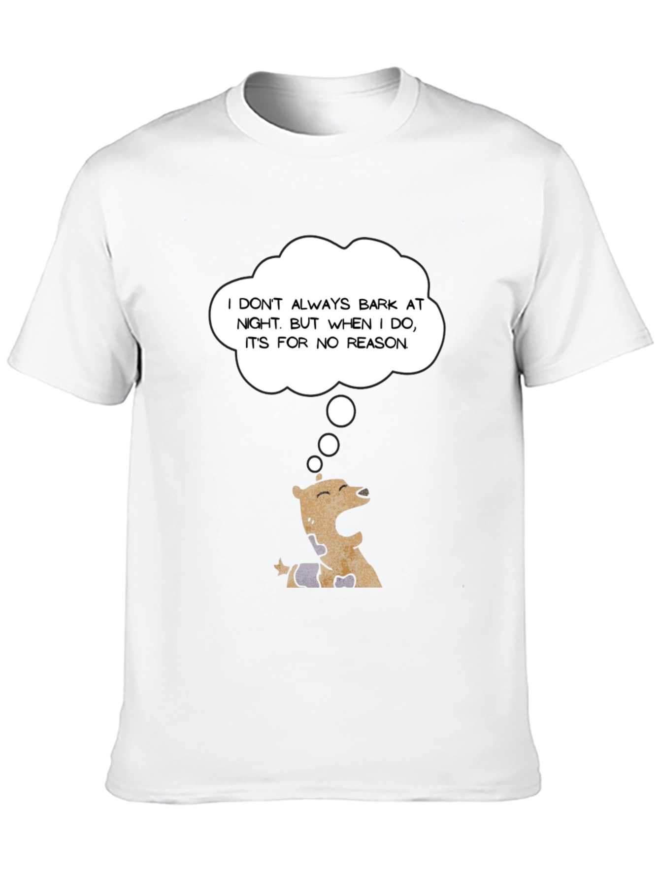 Humorous Dog Barking T-Shirt