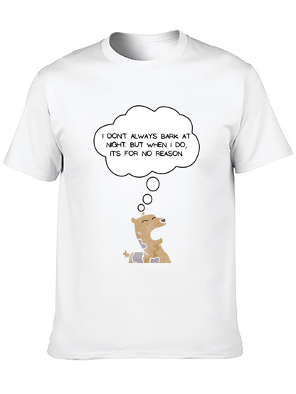 Humorous Dog Barking T-Shirt