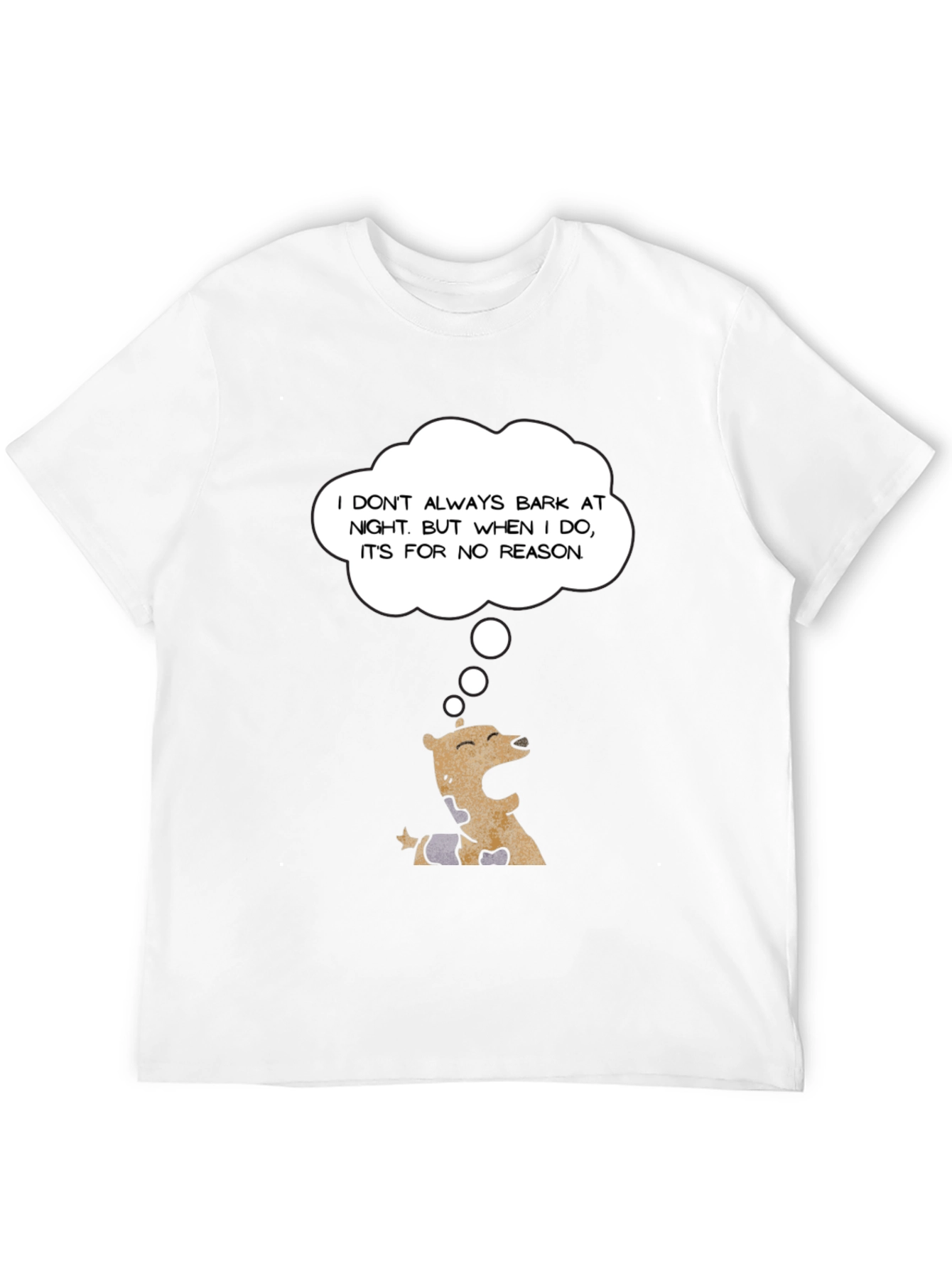 Humorous Dog Barking T-Shirt