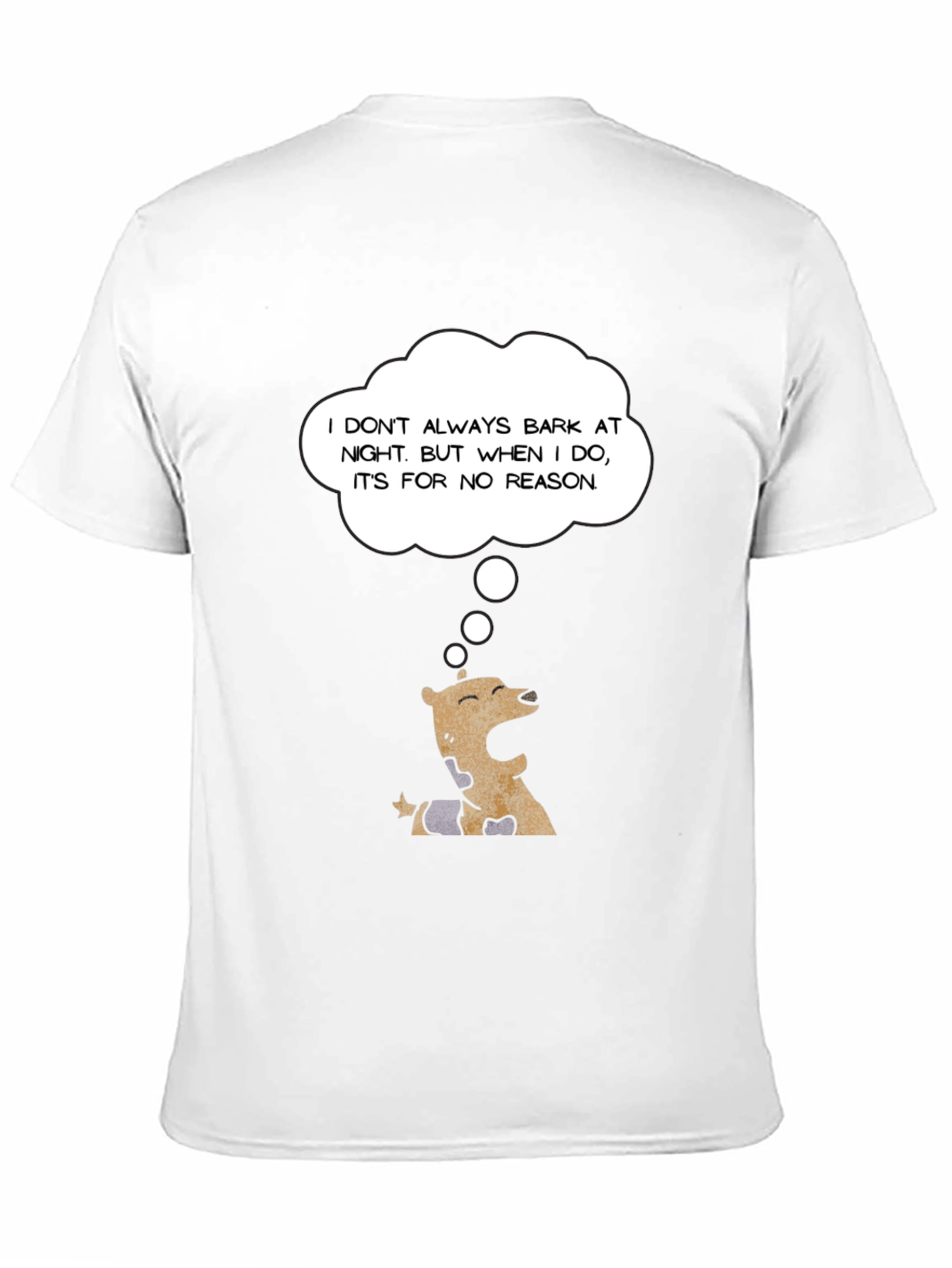 Humorous Dog Barking T-Shirt