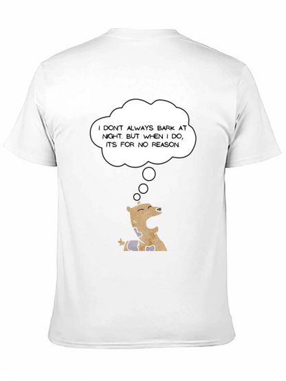 Humorous Dog Barking T-Shirt