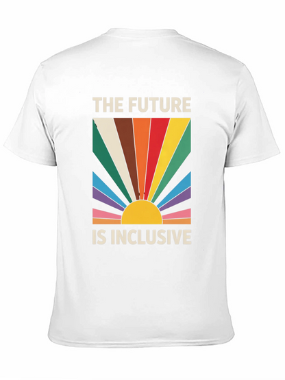 Inclusive Future Graphic Tee - Retro Pride Shirt