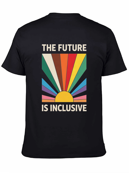 Inclusive Future Graphic Tee - Retro Pride Shirt