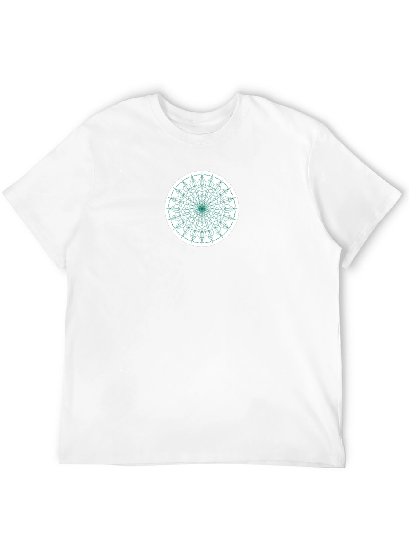 Geometric Mandala Graphic Tee - Modern Menswear