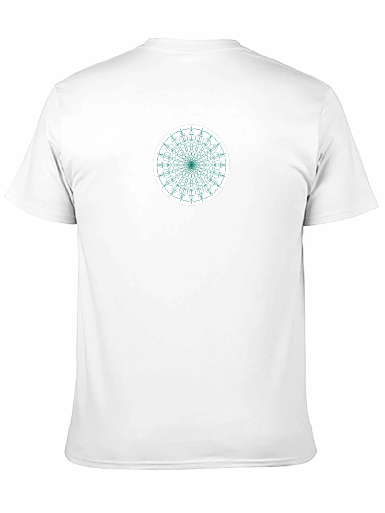 Geometric Mandala Graphic Tee - Modern Menswear