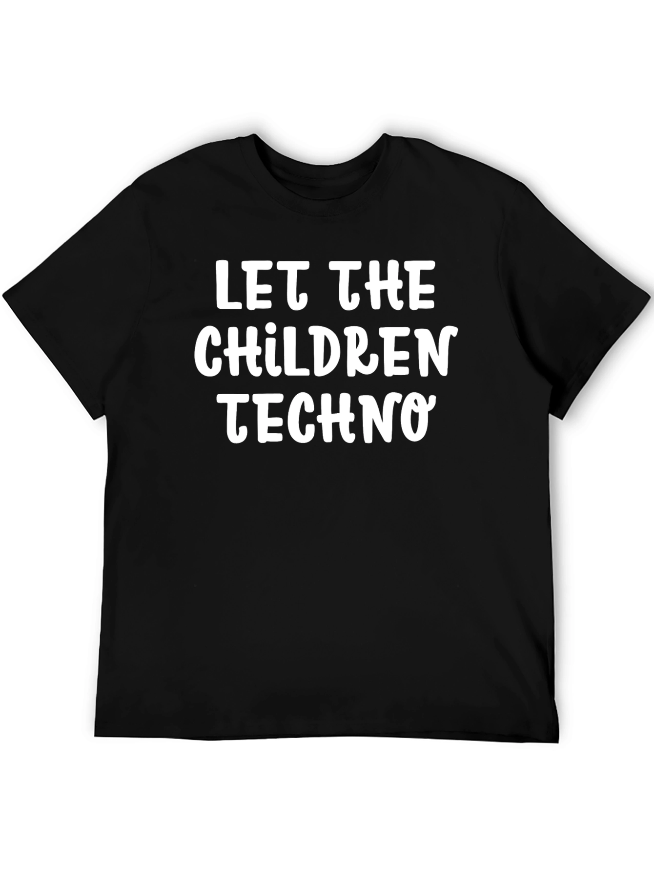 Let The Children Techno Graphic Tee