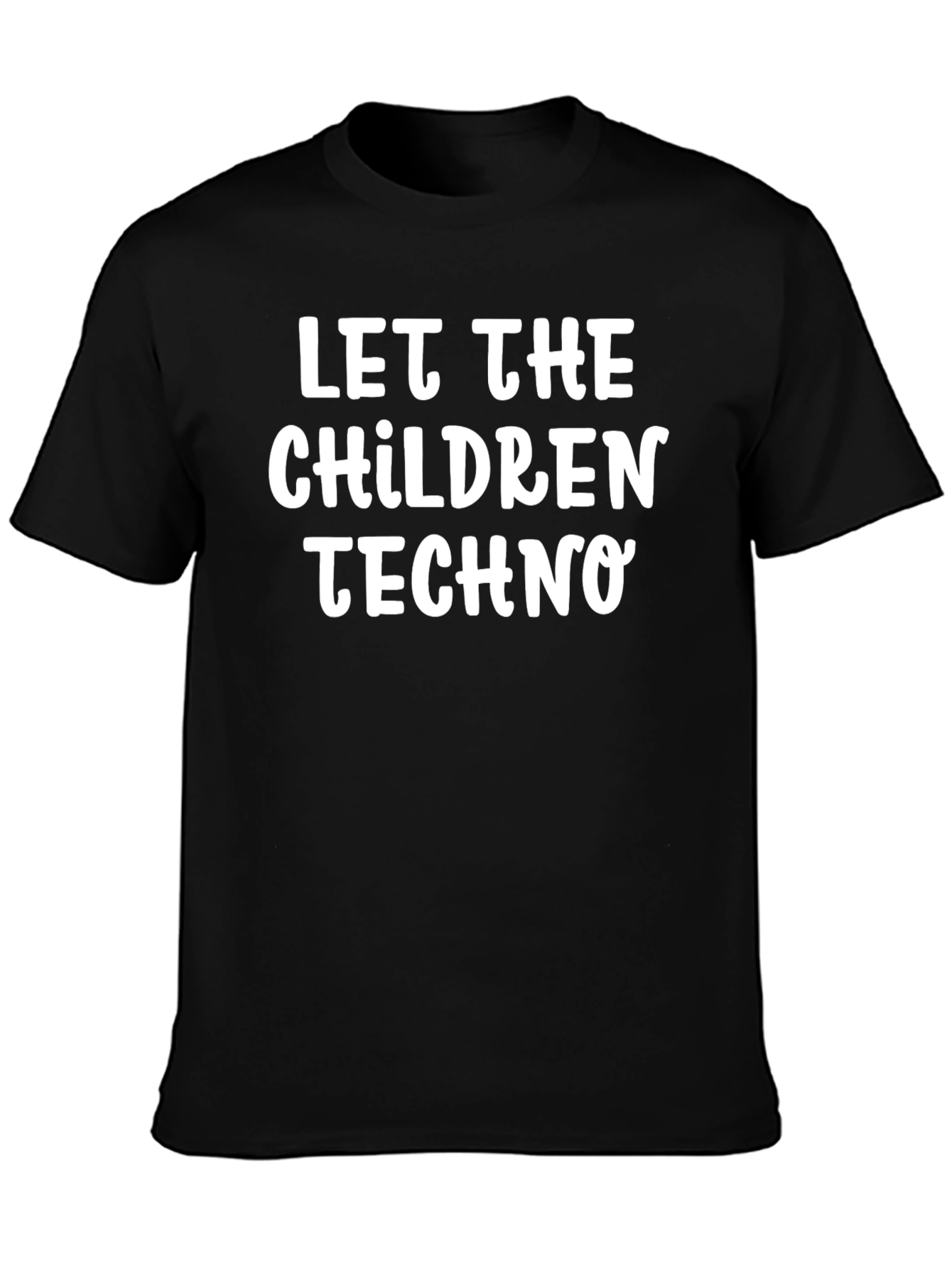 Let The Children Techno Graphic Tee