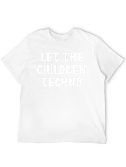 Let The Children Techno Graphic Tee