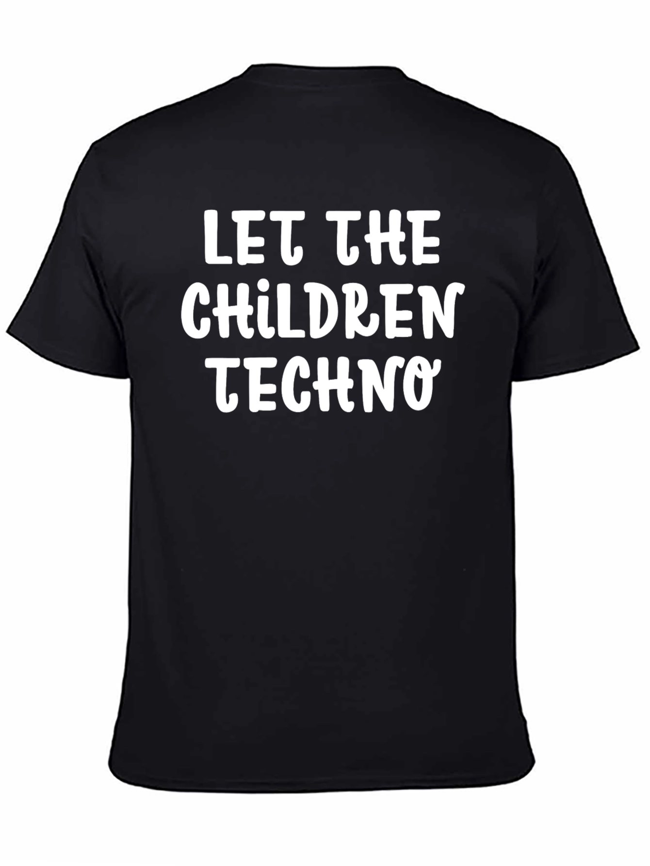 Let The Children Techno Graphic Tee