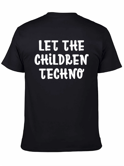 Let The Children Techno Graphic Tee