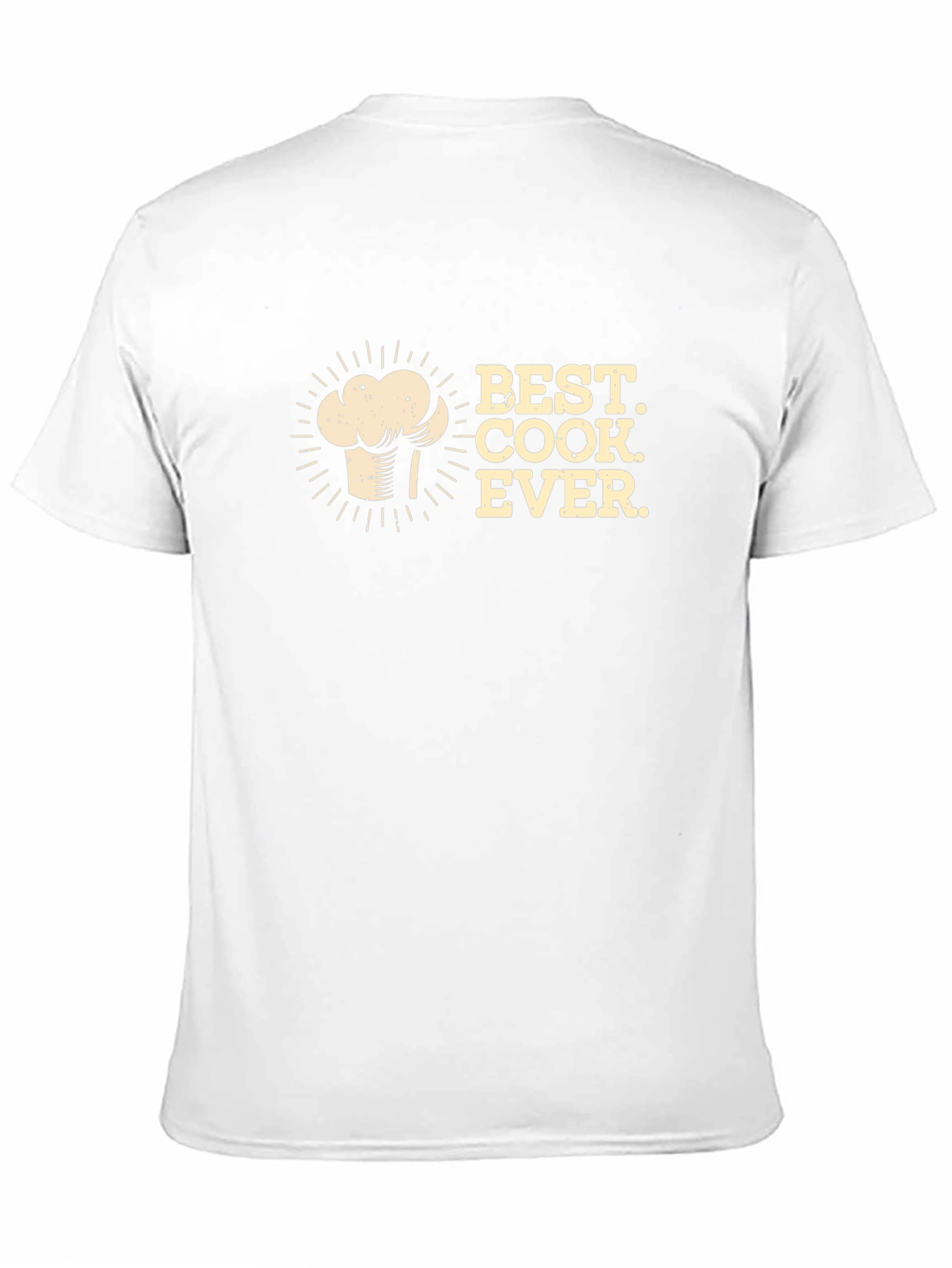 Best Cook Ever Black Graphic T-Shirt