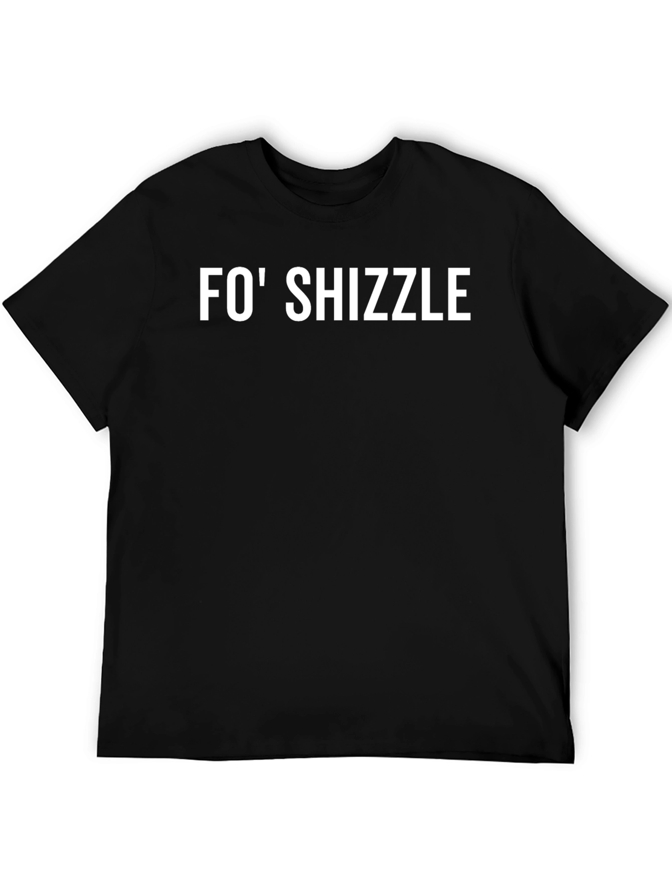 Fo Shizzle Black Graphic Tee