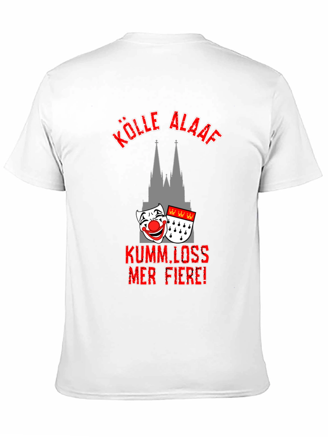 Kölle Alaaf Black T-Shirt - Cologne Carnival Tee