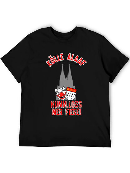Kölle Alaaf Black T-Shirt - Cologne Carnival Tee