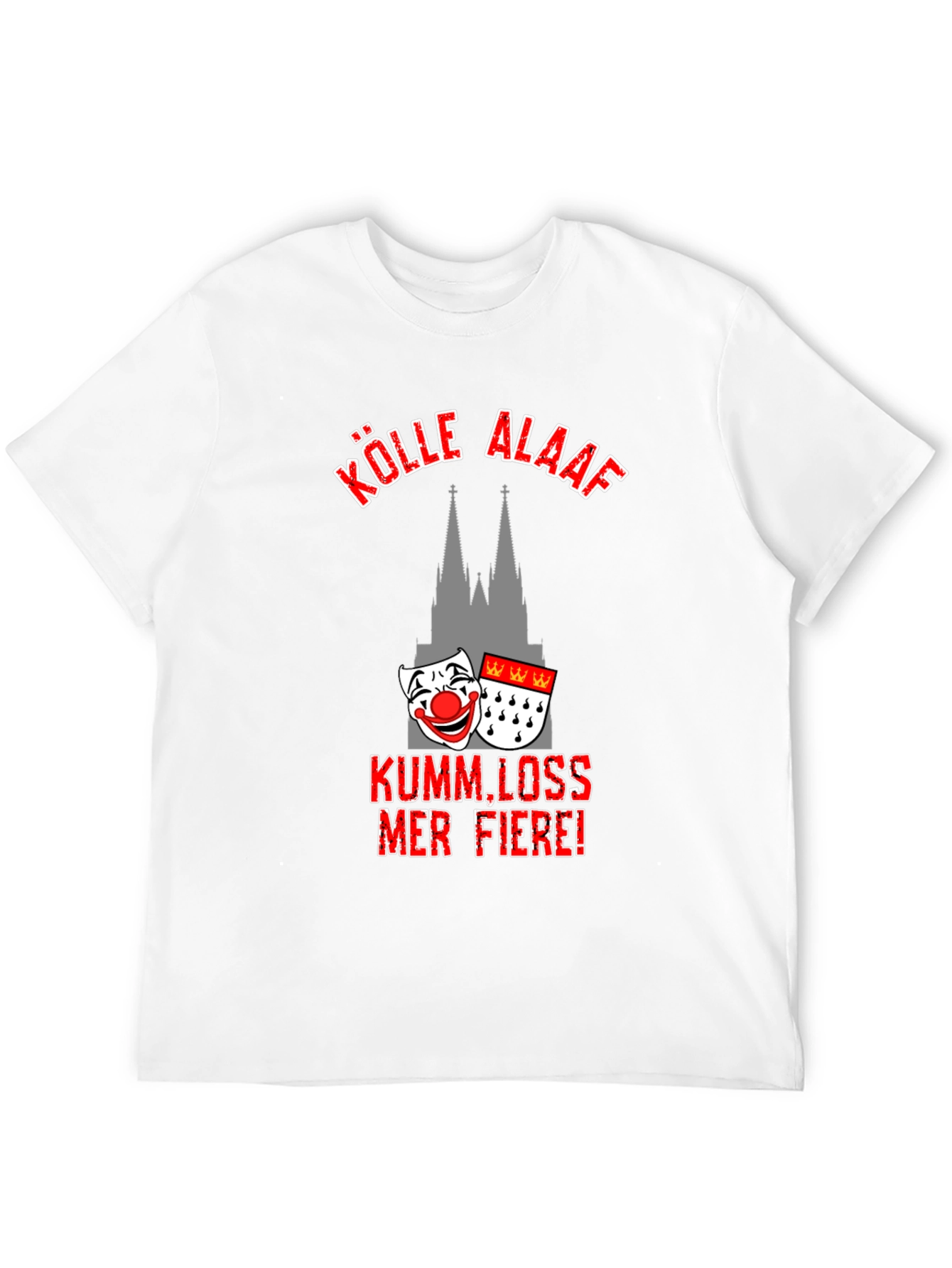 Kölle Alaaf Black T-Shirt - Cologne Carnival Tee