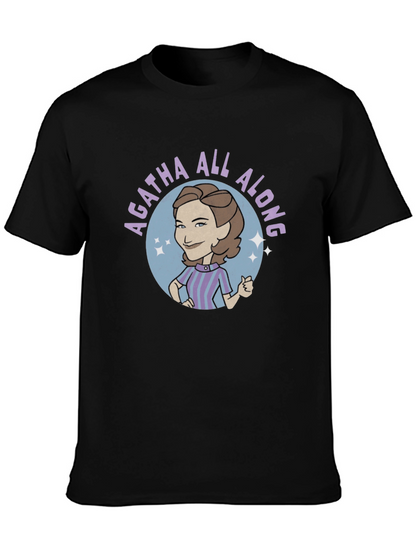 Agatha All Along T-Shirt - Quirky Graphic Tee