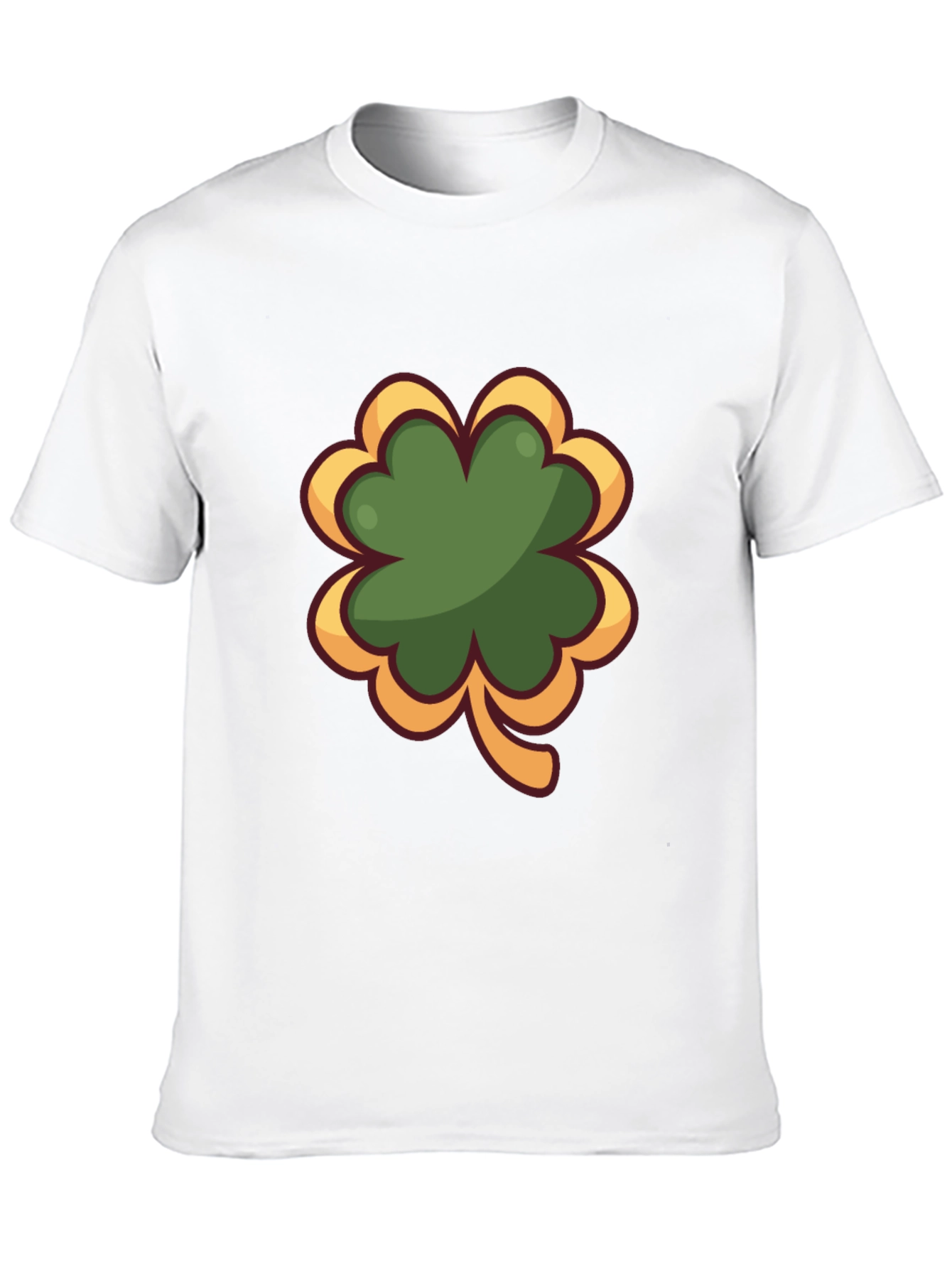 Shamrock Graphic Black T-Shirt - Lucky Charm Tee