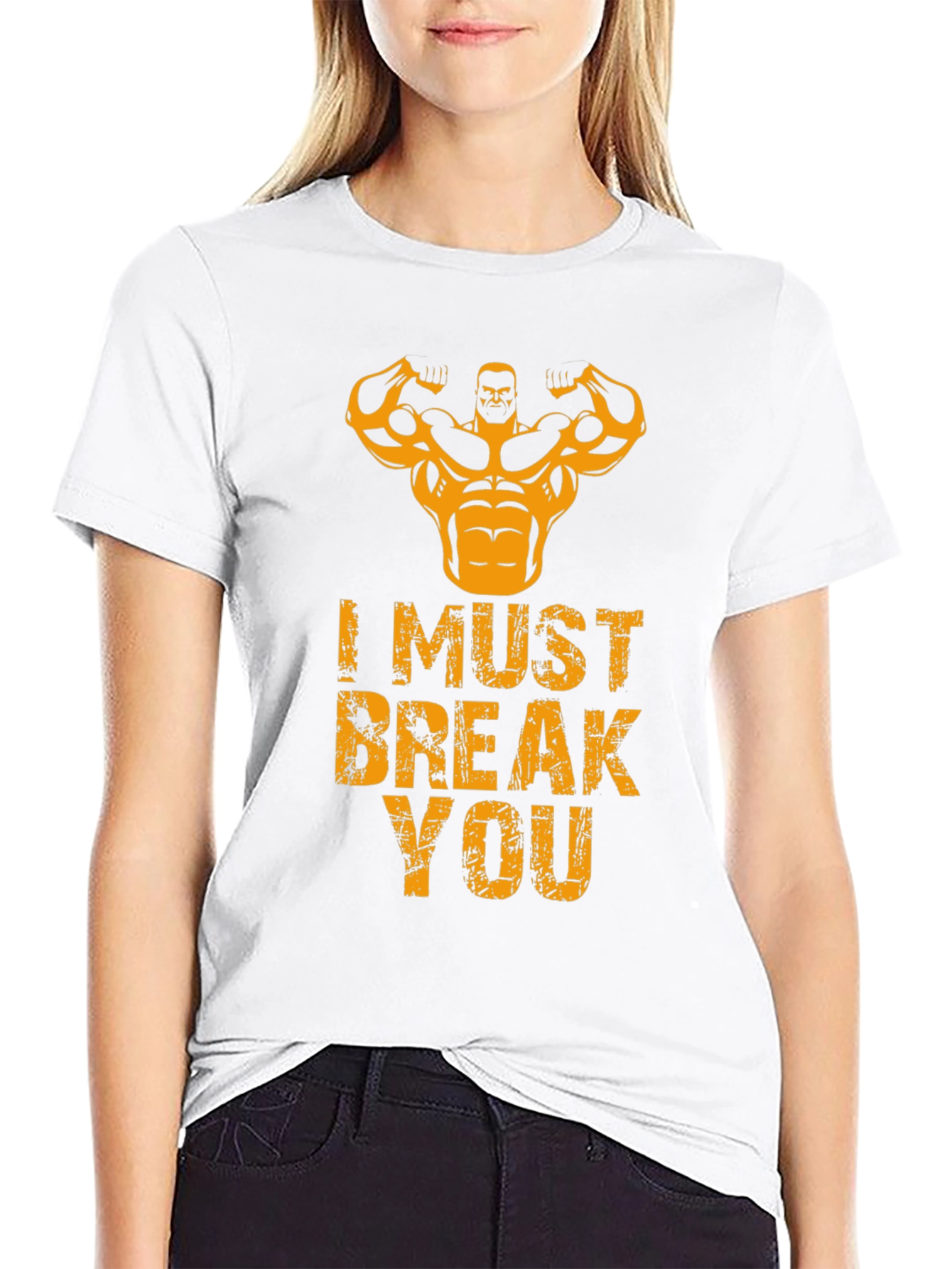 I Must Break You Gym T-Shirt - Black