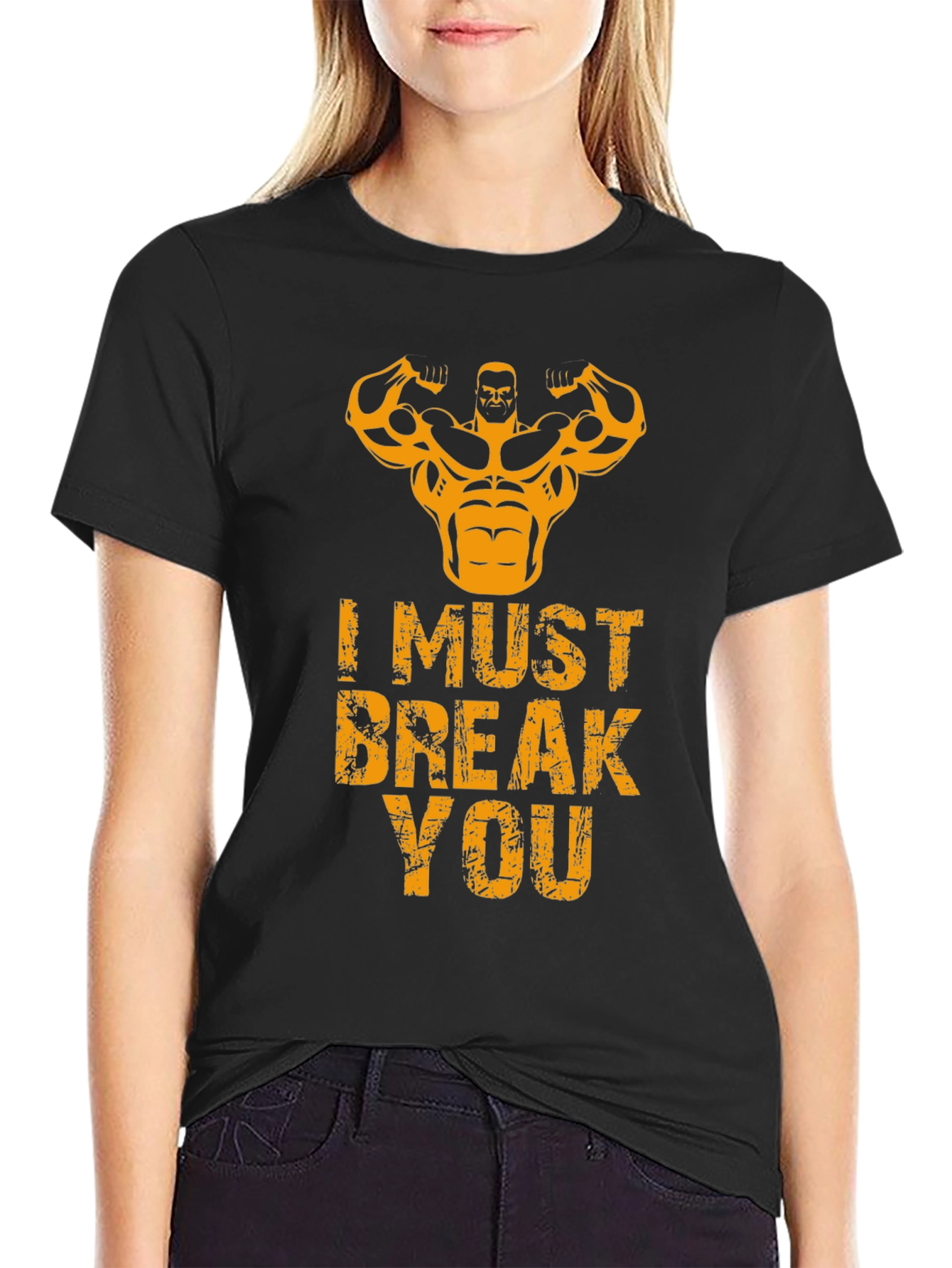 I Must Break You Gym T-Shirt - Black