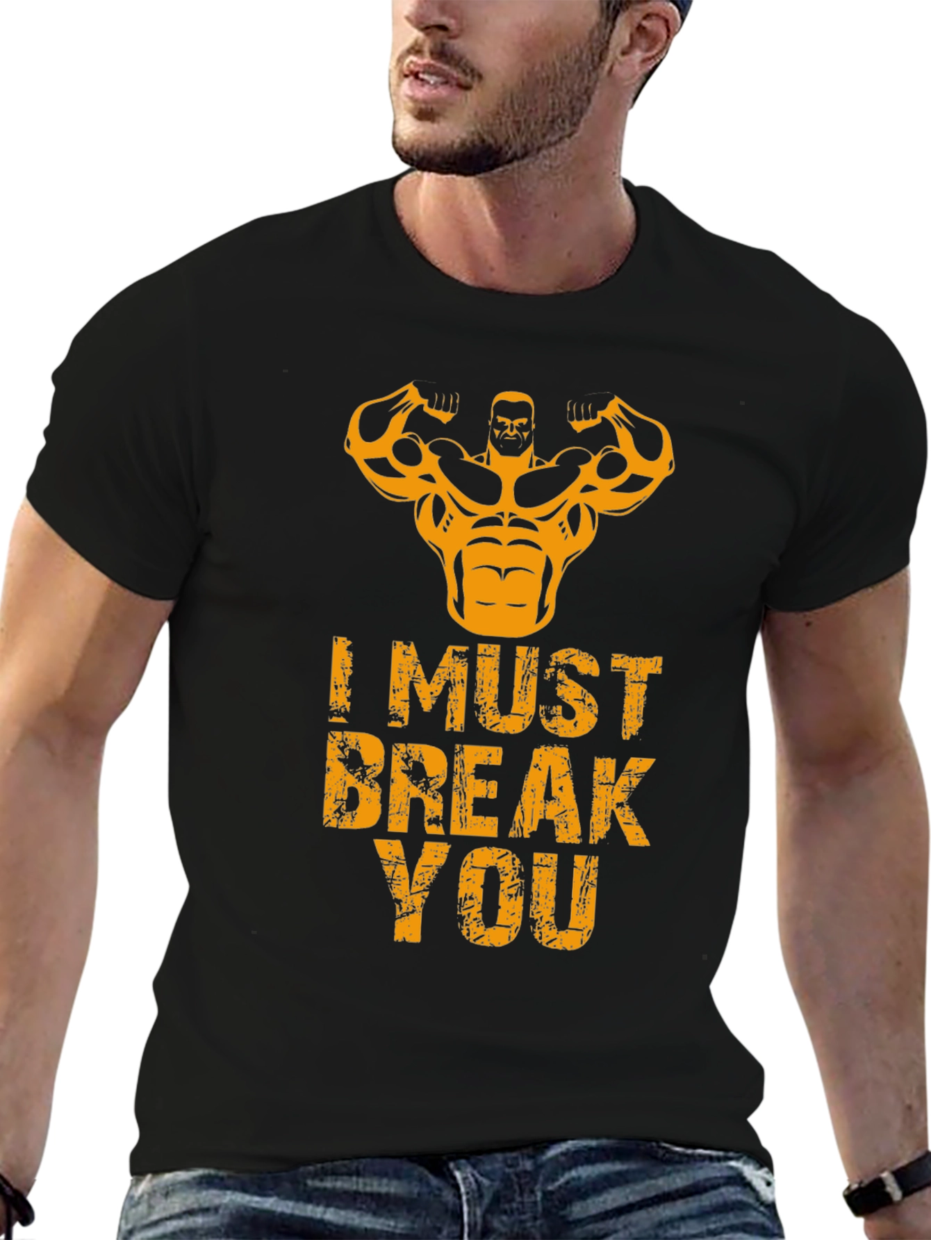 I Must Break You Gym T-Shirt - Black
