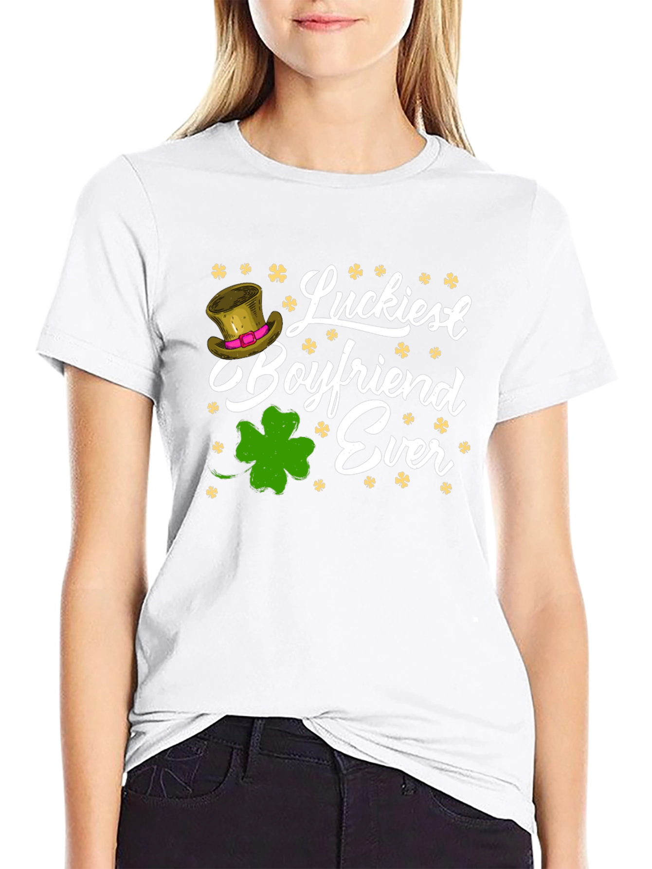 Luckiest Boyfriend Ever St. Patricks Day T-Shirt