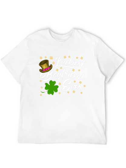 Luckiest Boyfriend Ever St. Patricks Day T-Shirt