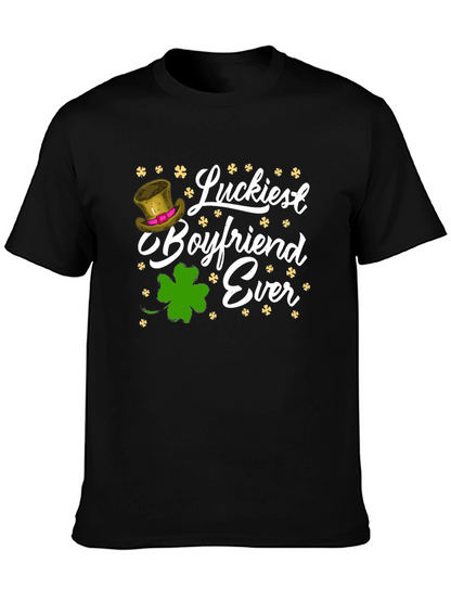 Luckiest Boyfriend Ever St. Patricks Day T-Shirt