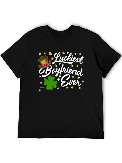 Luckiest Boyfriend Ever St. Patricks Day T-Shirt
