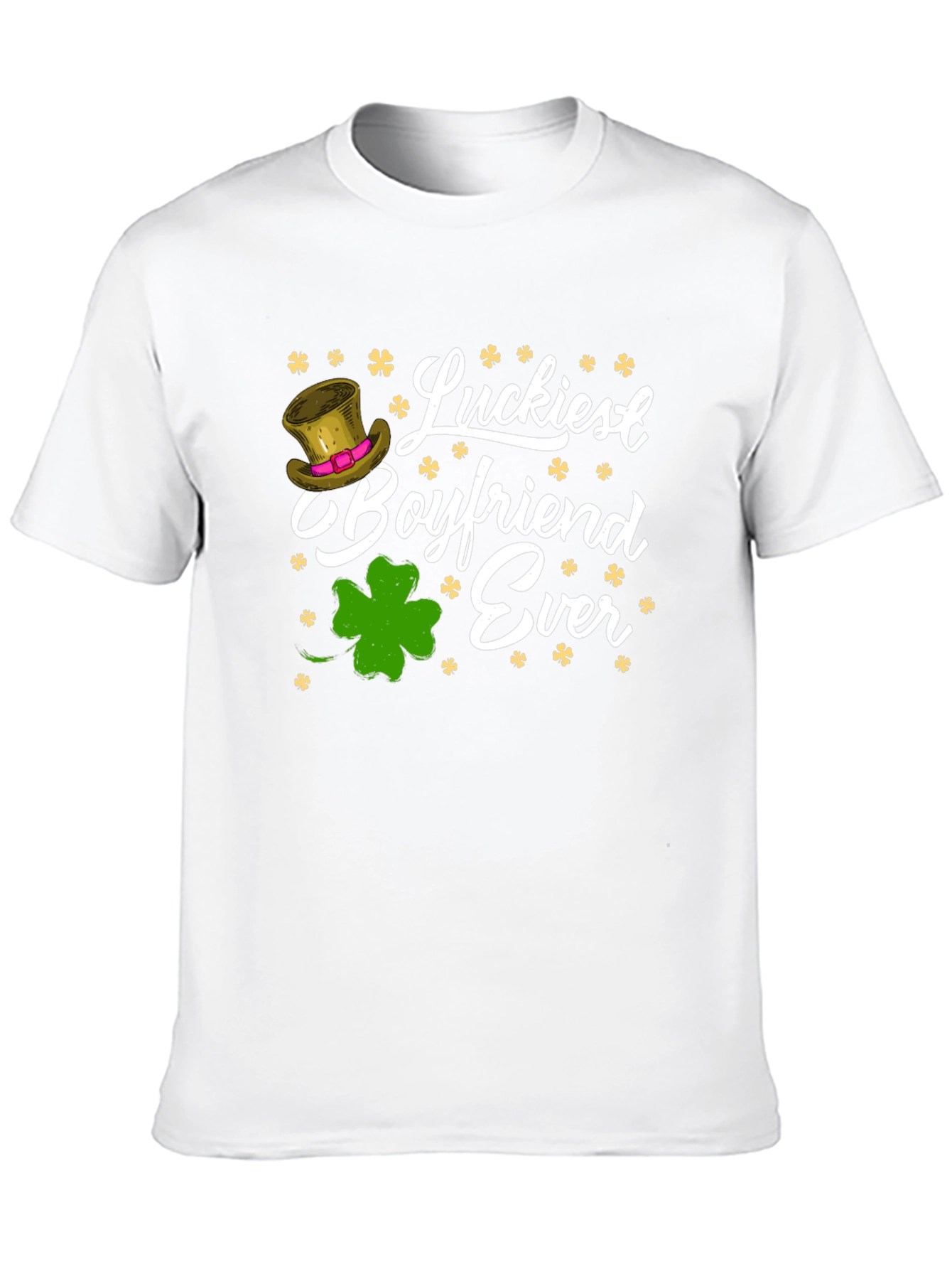 Luckiest Boyfriend Ever St. Patricks Day T-Shirt