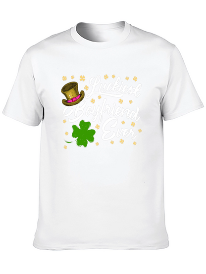 Luckiest Boyfriend Ever St. Patricks Day T-Shirt