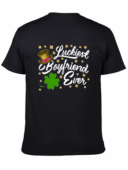 Luckiest Boyfriend Ever St. Patricks Day T-Shirt