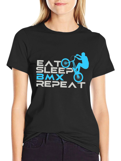 Eat Sleep BMX Repeat Graphic Tee