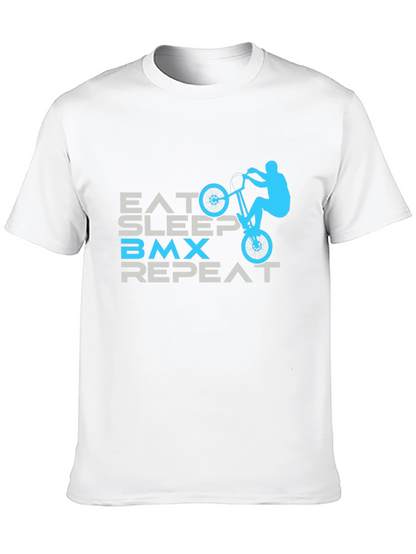Eat Sleep BMX Repeat Graphic Tee