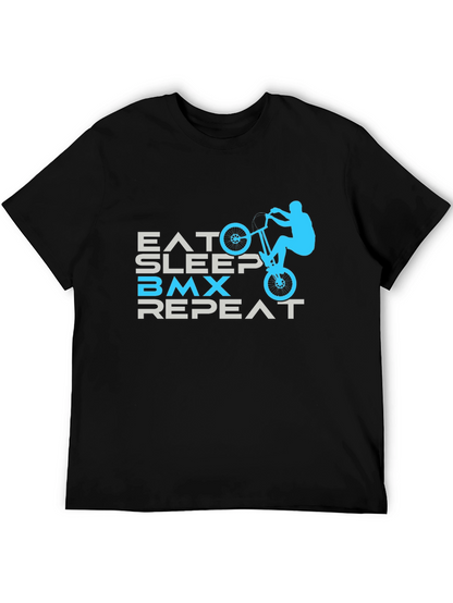 Eat Sleep BMX Repeat Graphic Tee