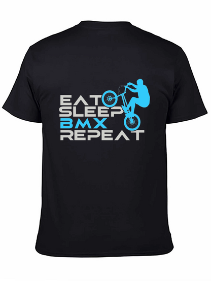 Eat Sleep BMX Repeat Graphic Tee