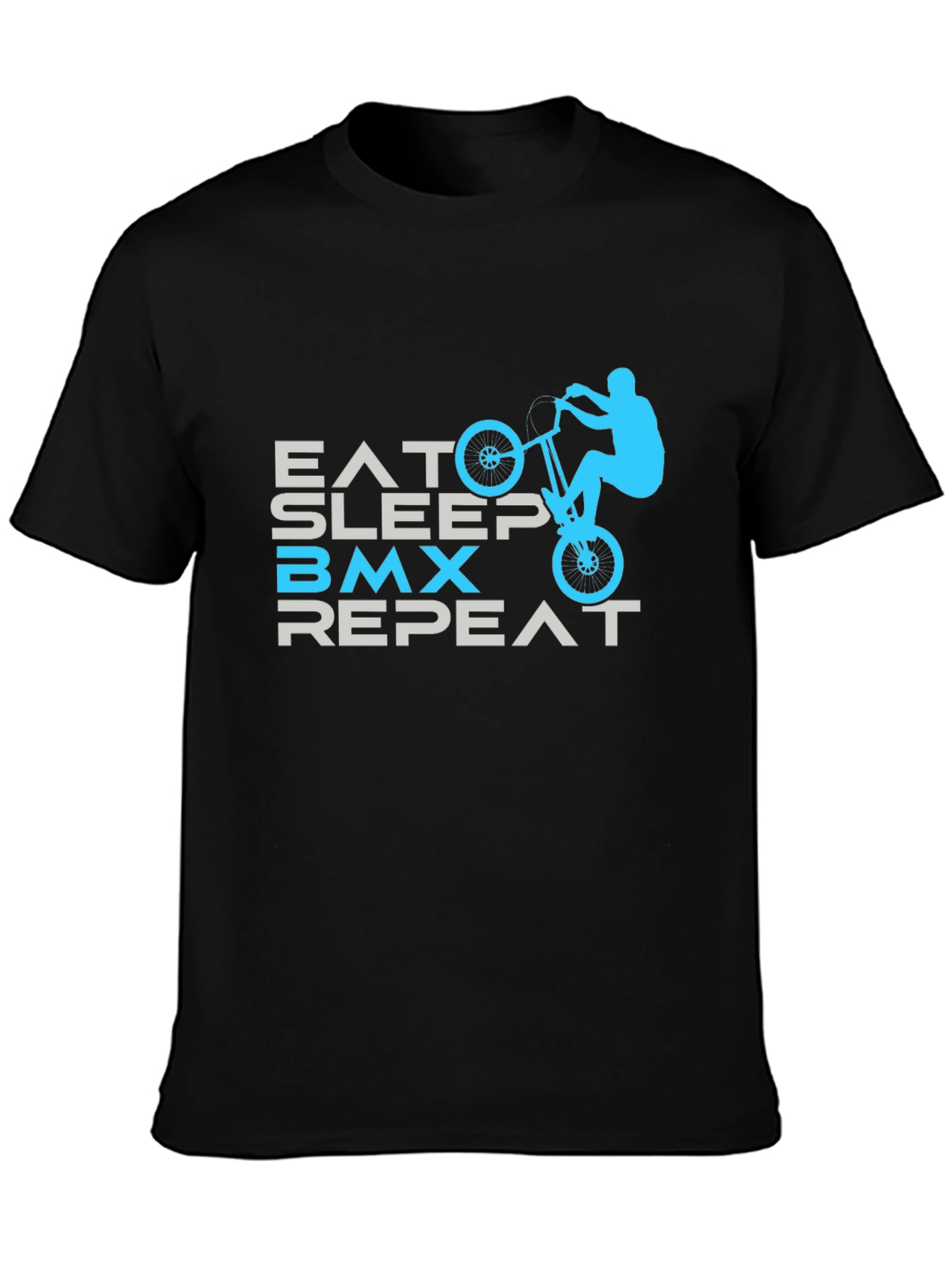 Eat Sleep BMX Repeat Graphic Tee