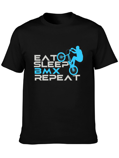 Eat Sleep BMX Repeat Graphic Tee