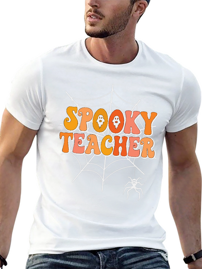 Spooky Teacher Halloween T-Shirt